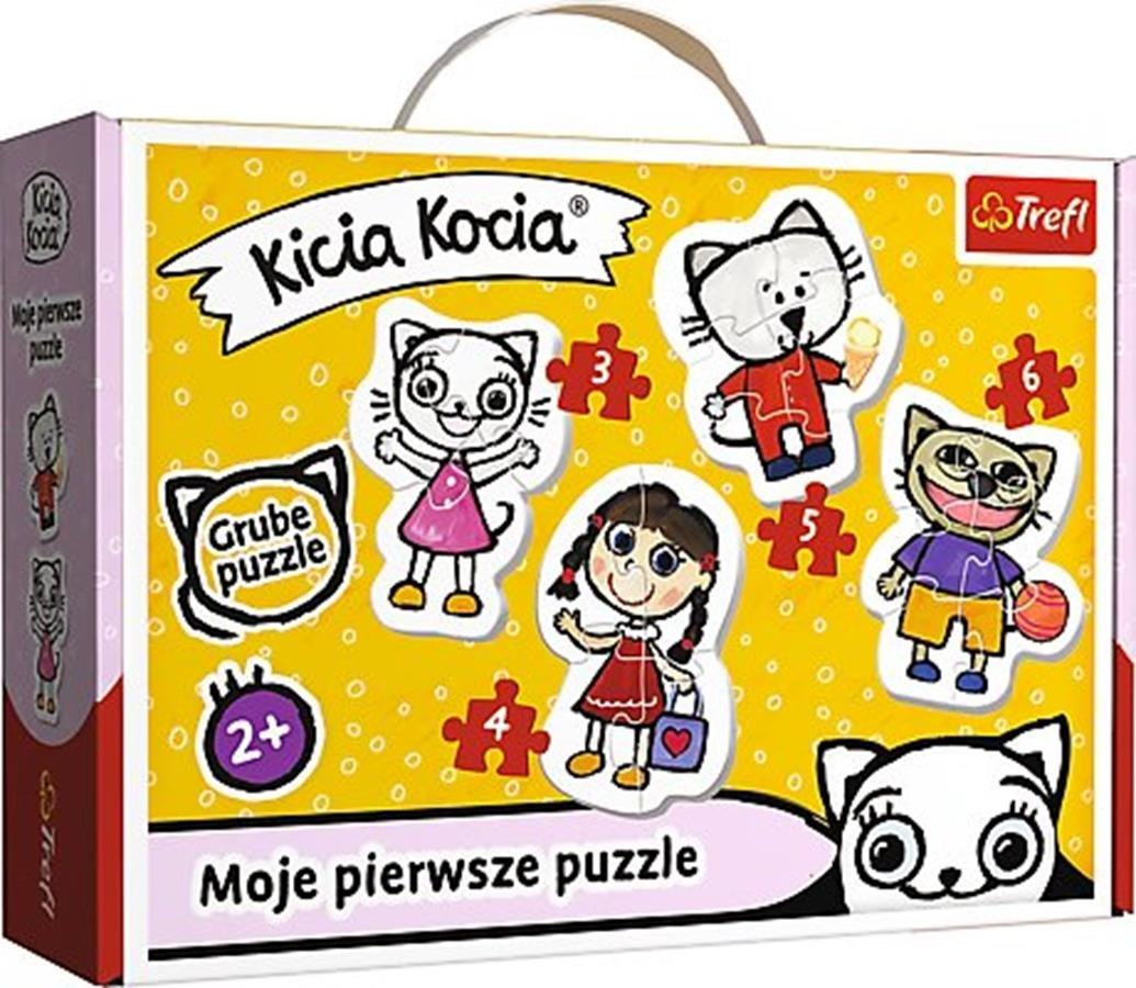 Kitty Cat - Mein erstes Puzzle 4in1